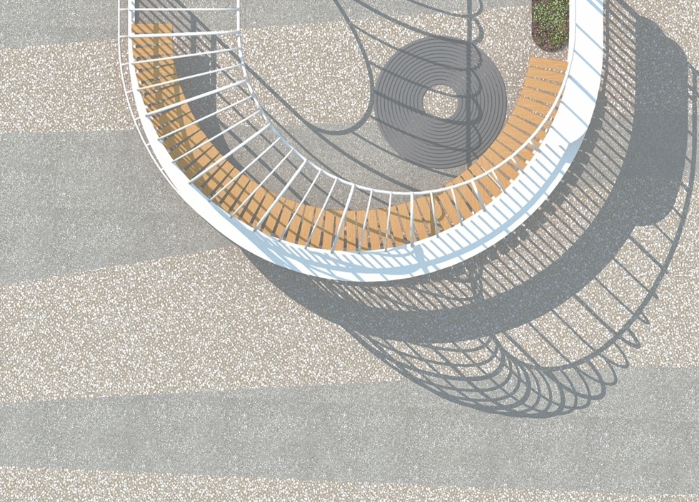 A serene urban pavilion in San Francisco’s Mission Rock, The Garden Party by Min Design reinterprets the Victorian greenhouse as a light-filled public space. With its curving form, custom detailing, and living canopy of integrated trees, this open-air installation invites pedestrians to pause, connect, and enjoy a moment of calm in the city.