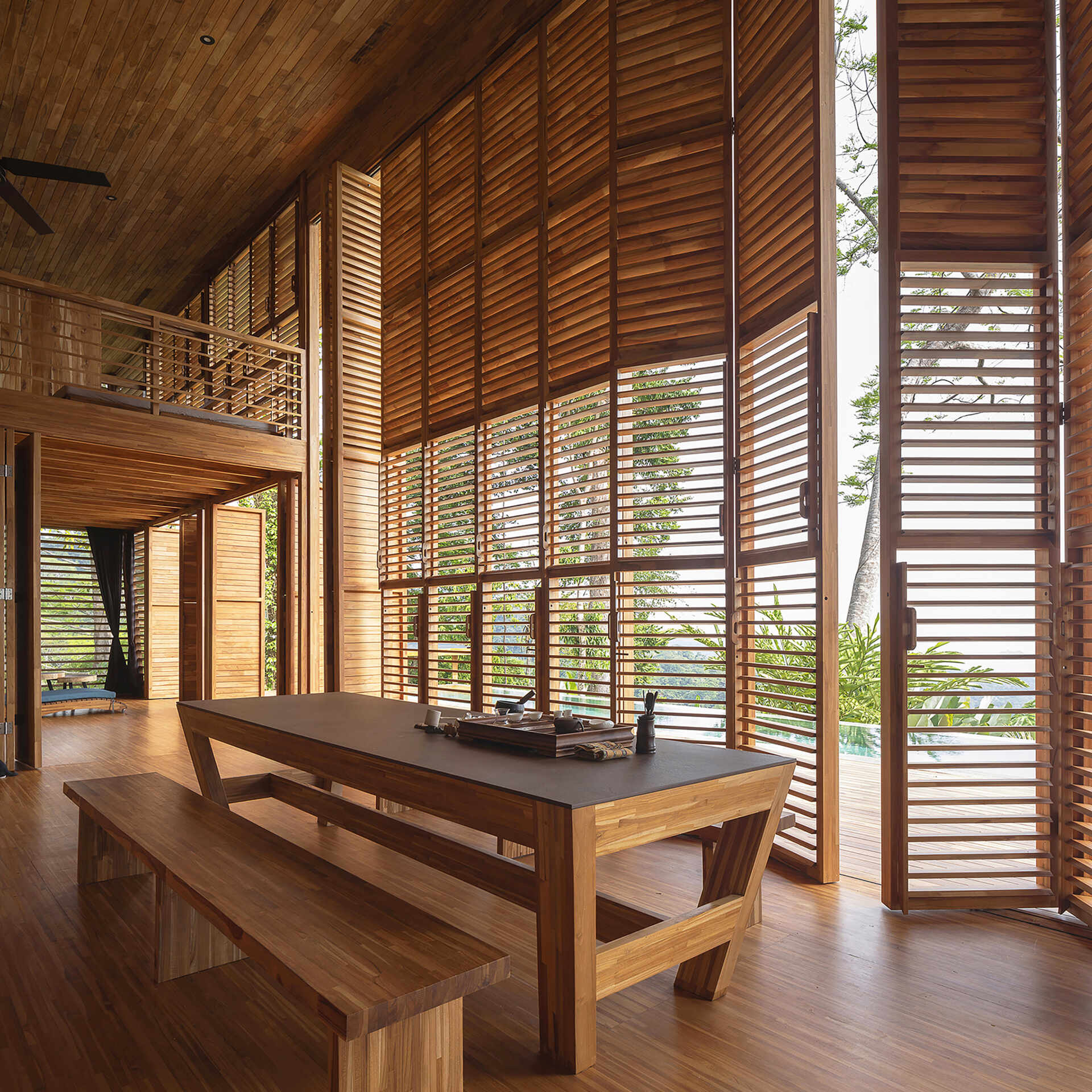 No Footprint Wood House Residential Architecture by Oliver Schutte