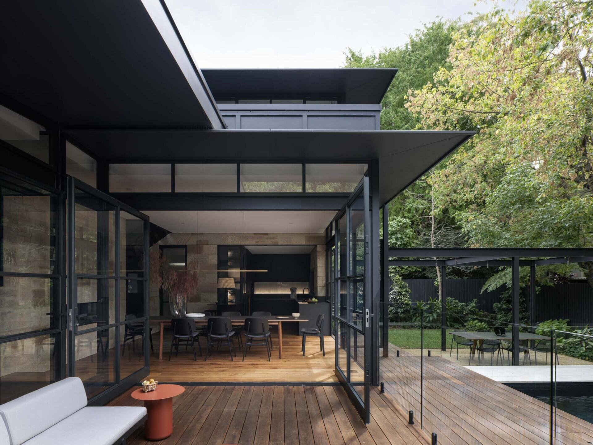 A sandstone cottage from the 1880s evolves into a modern family home.