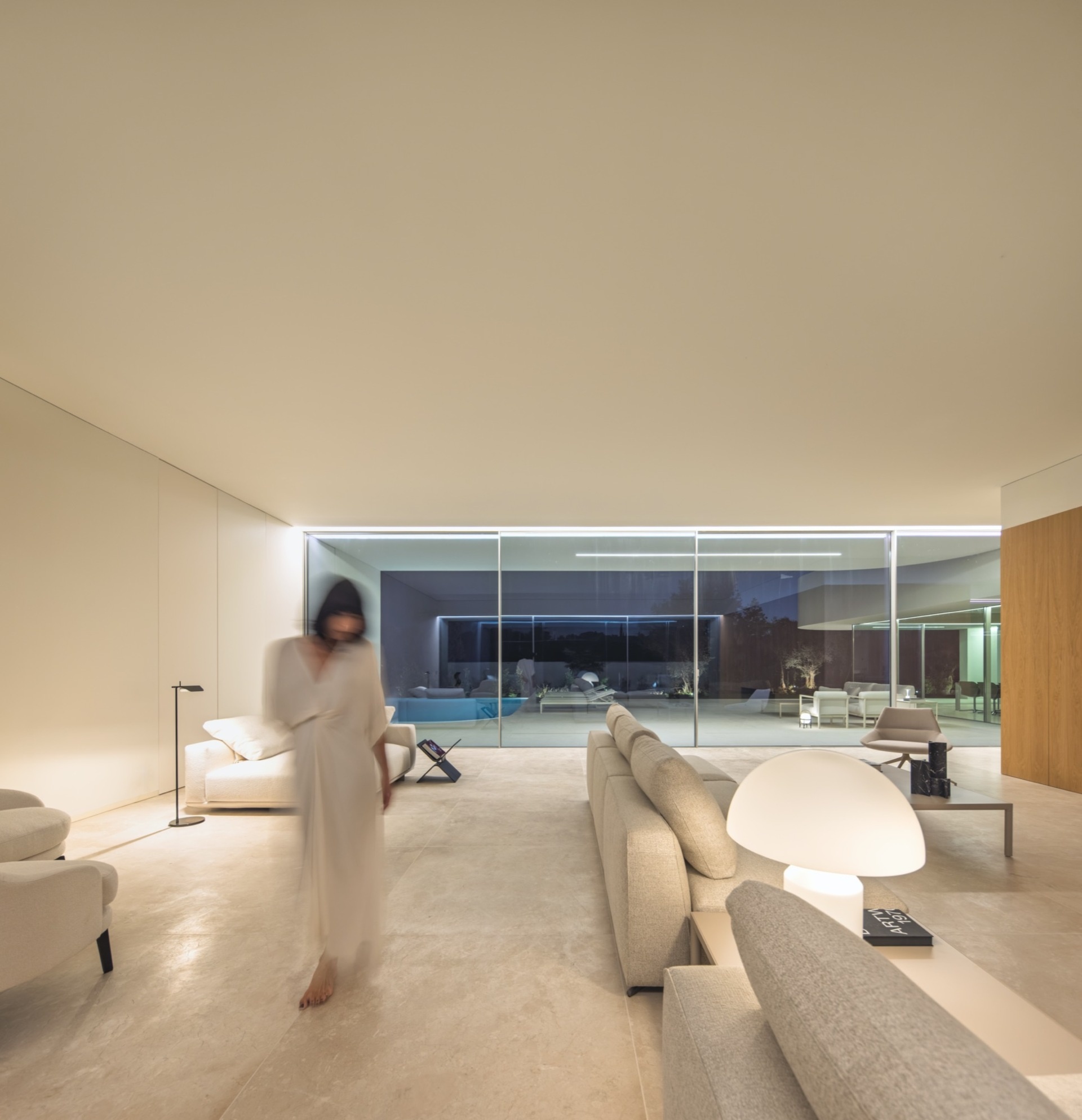 Adaptable by design, the interiors of this modern home can evolve for future uses while maintaining their calm, cohesive character.