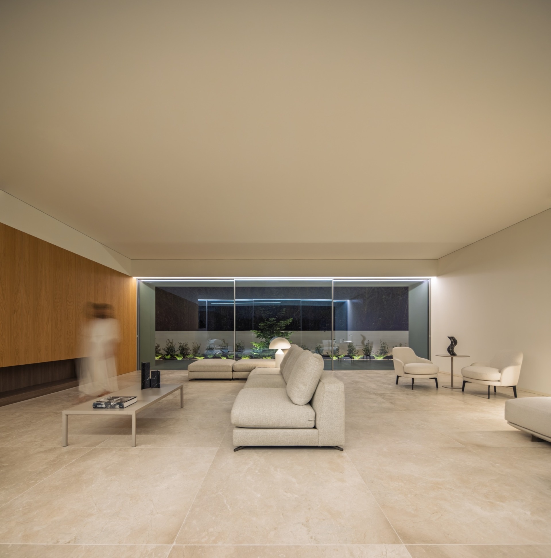 Adaptable by design, the interiors of this modern home can evolve for future uses while maintaining their calm, cohesive character.