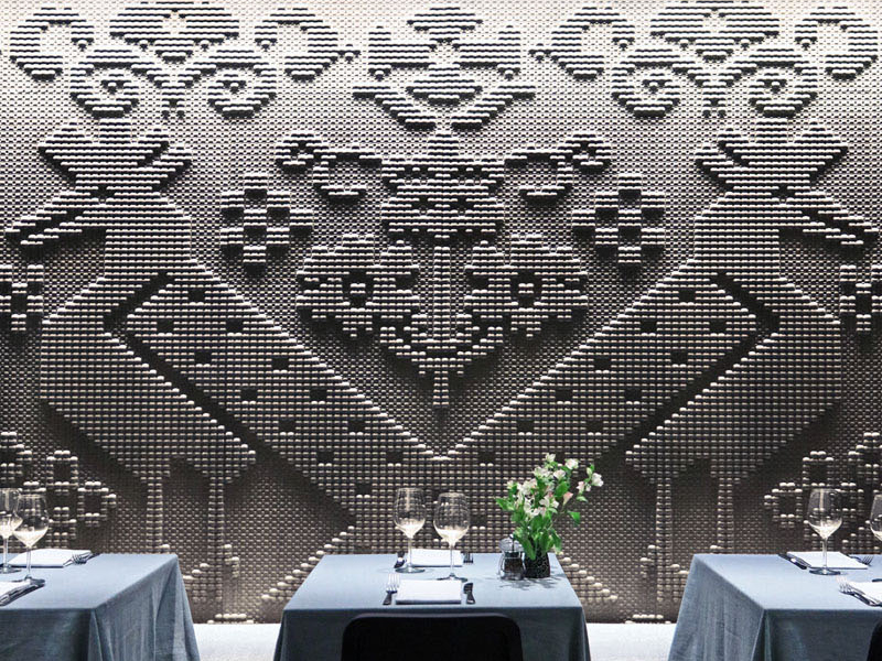 Step inside Olivo in London, where Sardinian tradition inspires every detail. From stone tapestry walls to a duck-egg blue facade, the restaurant tells a story of heritage and renewal through design.