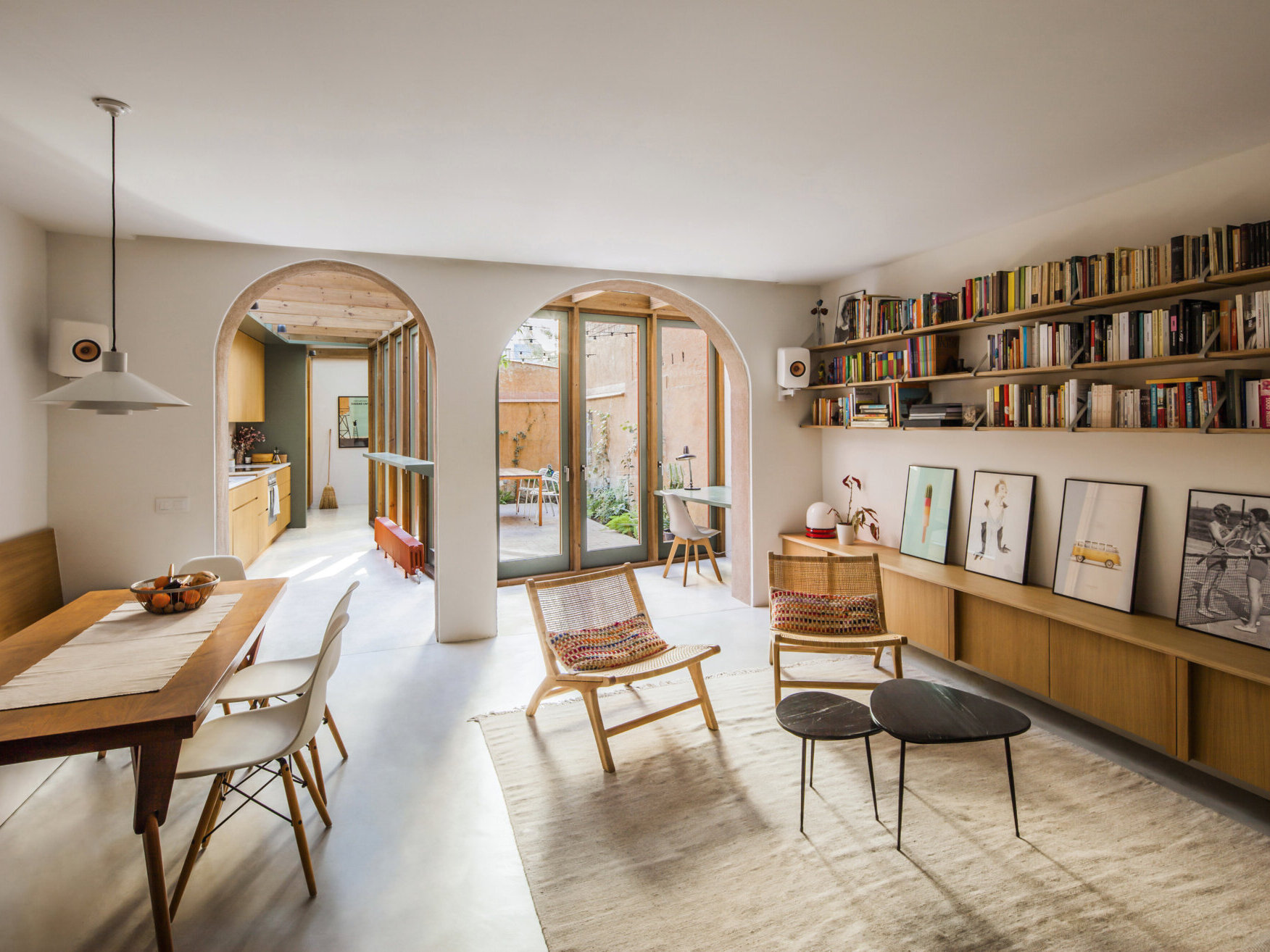 This house extension and renovation transforms daily living by blurring the boundaries between indoors and outdoors.