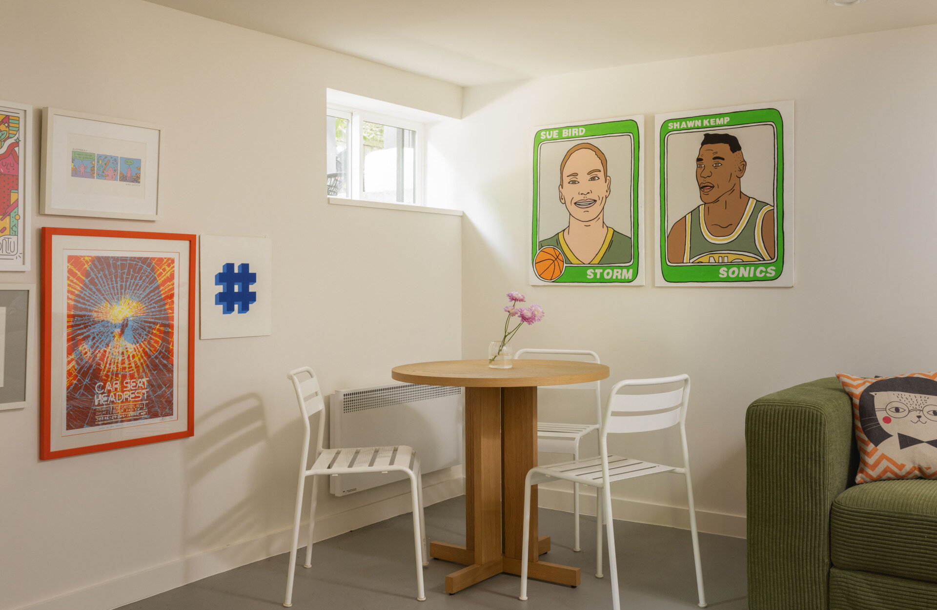 A reimagined basement with an ADU provides flexible living for extended family.