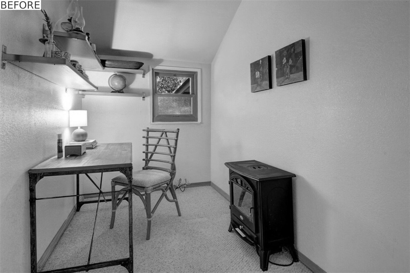 BEFORE - A reimagined basement with an ADU provides flexible living for extended family.