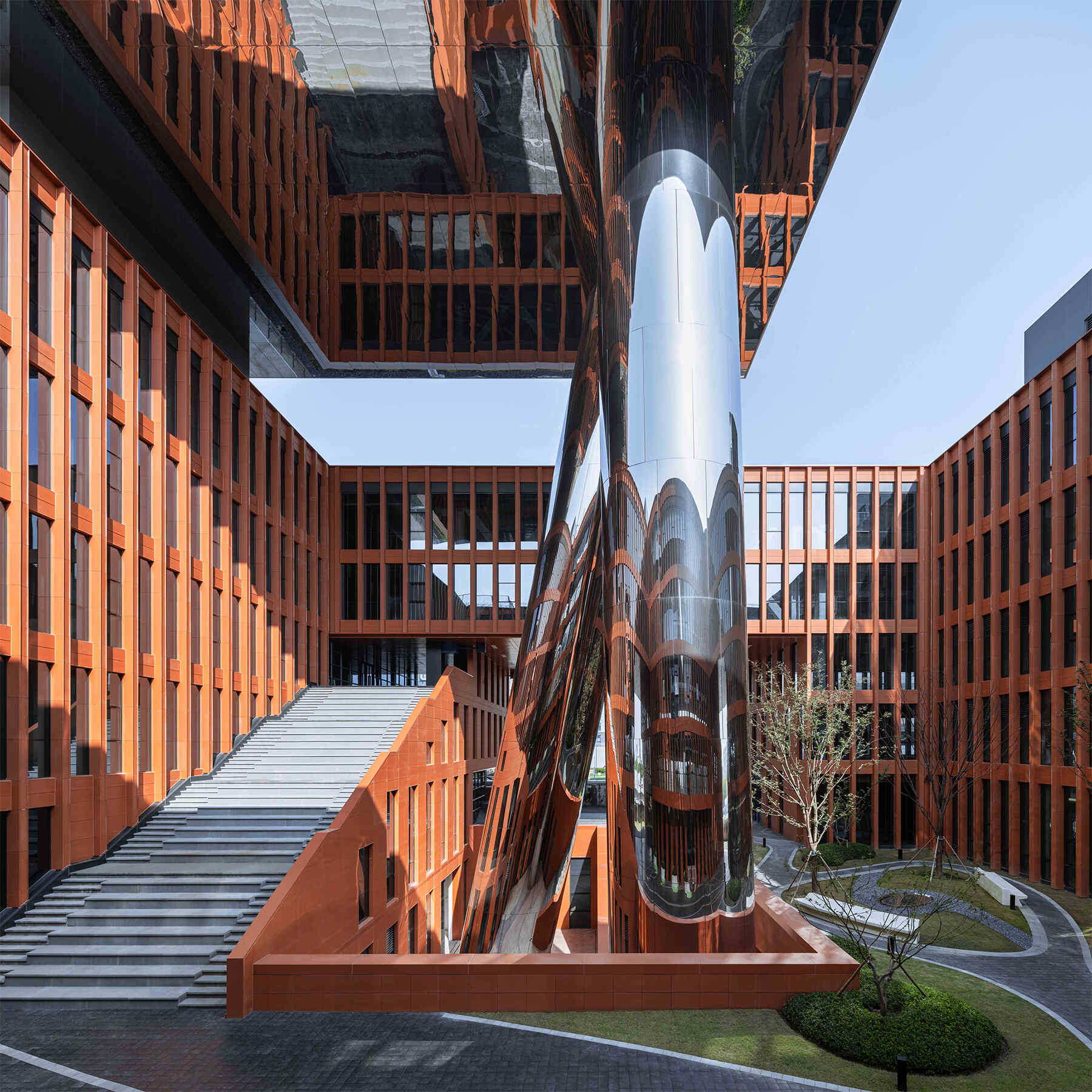 Golden Key Venue Industrial and Office Building by MADA s.p.a.m. LLC.