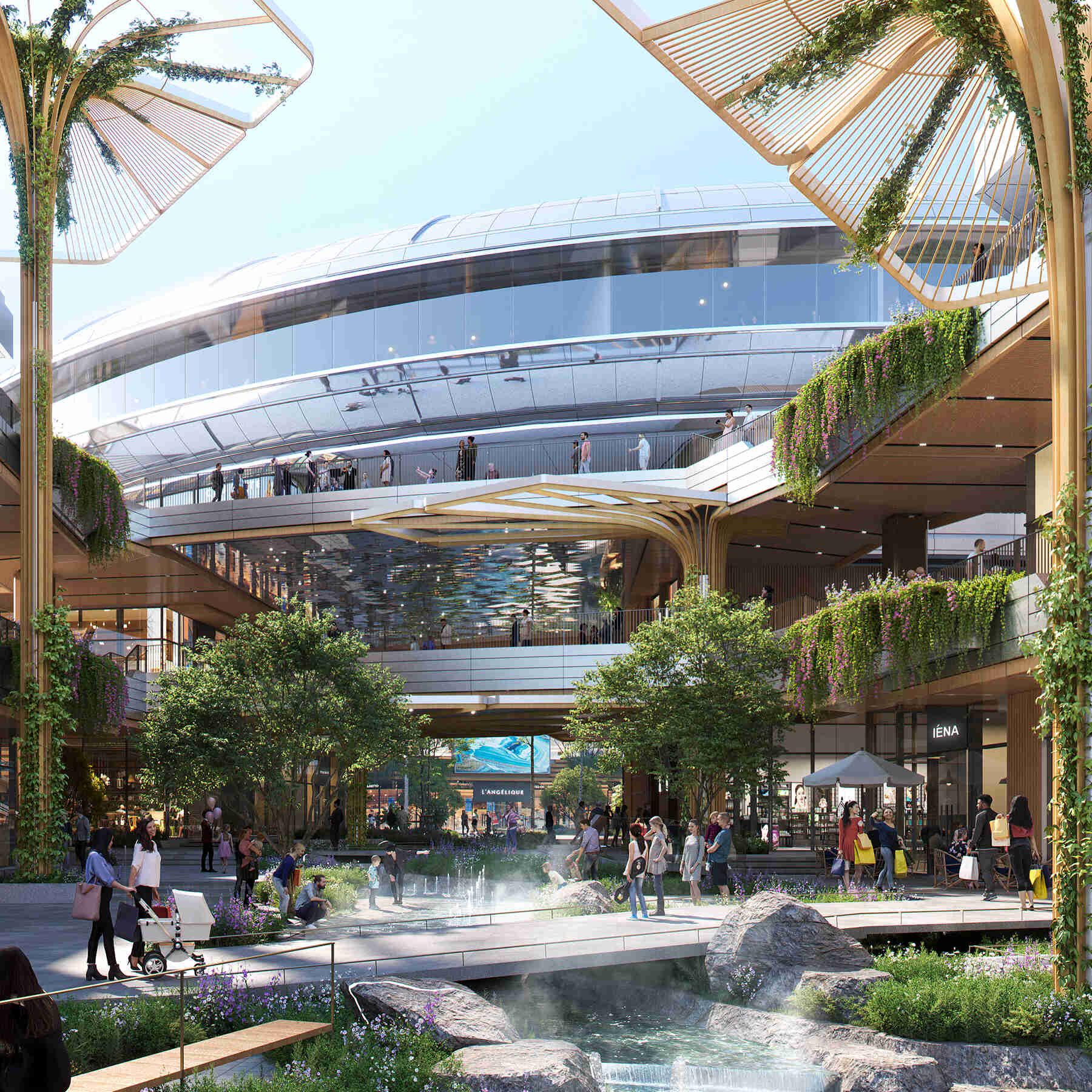 Cosmic Creek Commercial Architecture by Jing Xu and Gang Liu.