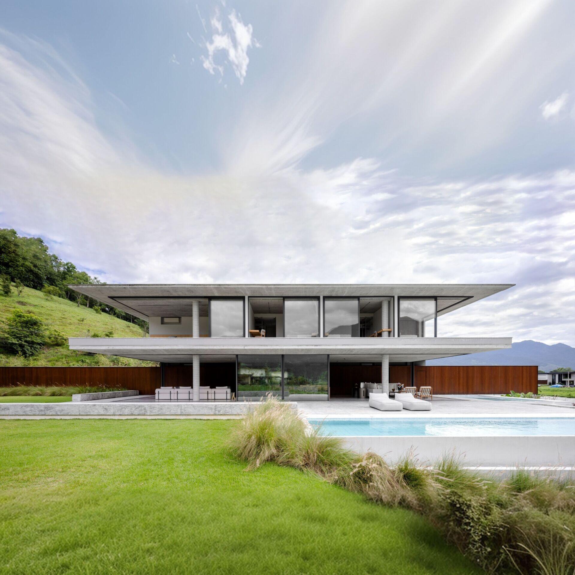 Single Wall Residence by Suna Arquitetura - Pedro Sunye.