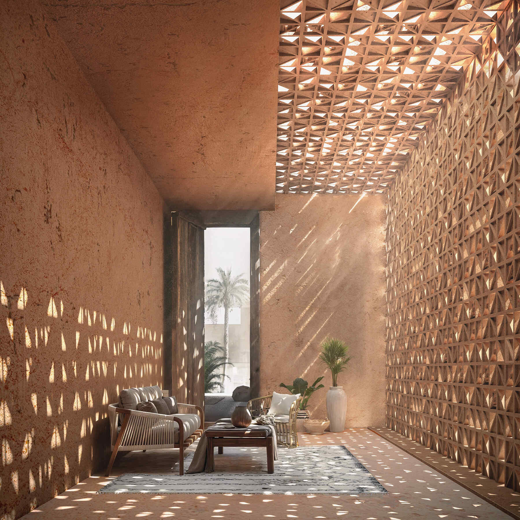 Aziz House Residential Building by Sara Harhash.