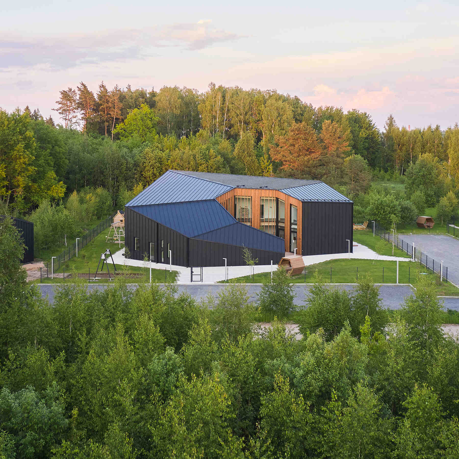 Kindergarten in Vilnius Educational Building by NG Architects.