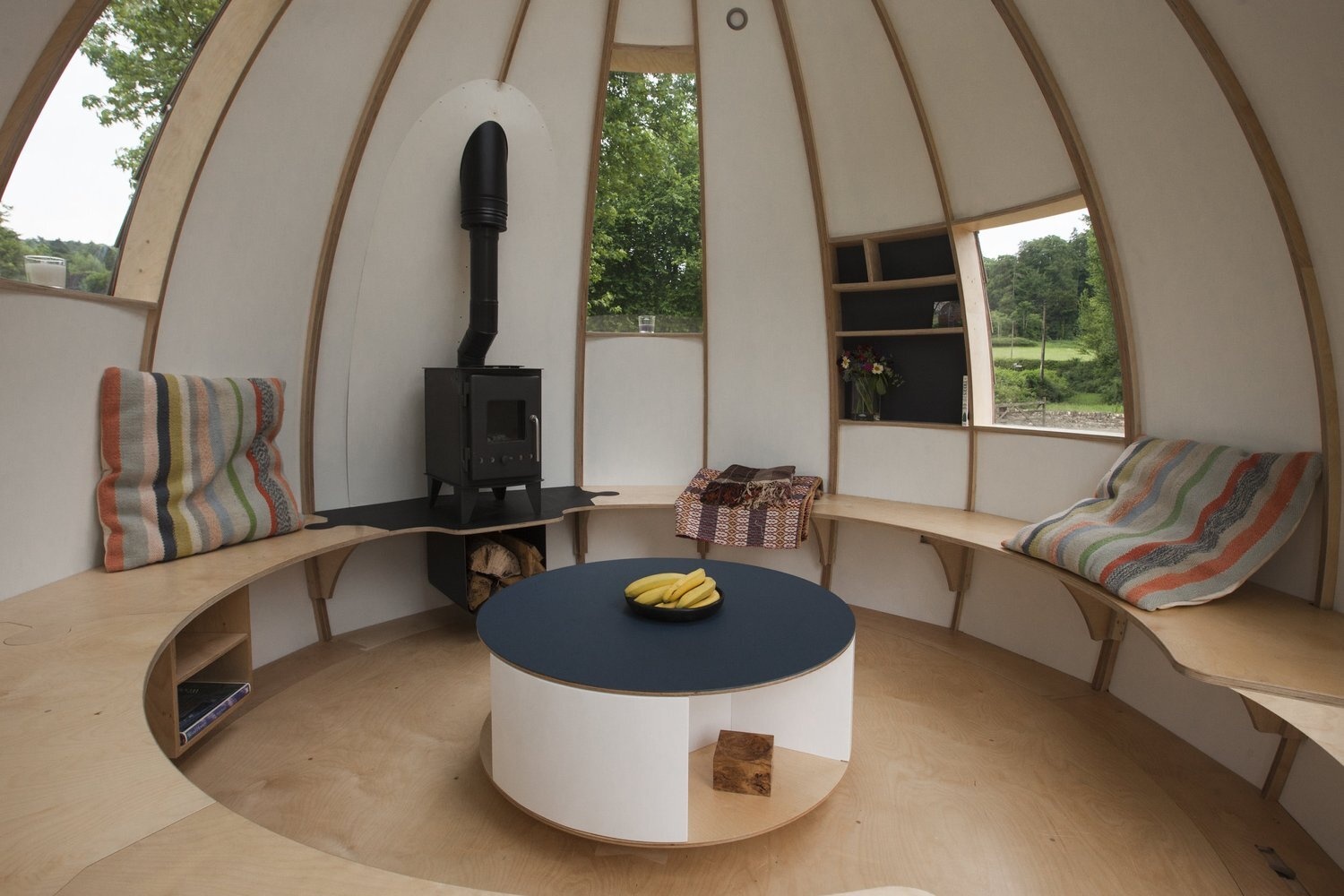 A beautifully crafted cedar-clad pod designed by British makers Dominic Ash and Jeremy Fitter. The Escape Pod is a modern backyard garden room, with customizable interiors for working, relaxing, or entertaining.