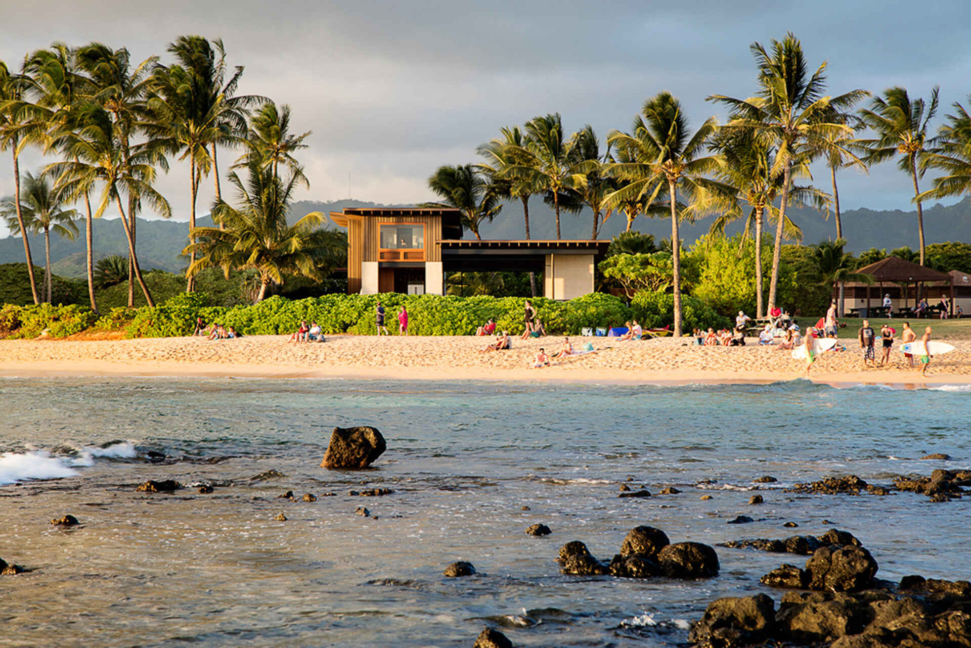 A serene Kauai home that opens like a butterfly, balancing privacy and oceanfront living in effortless harmony.