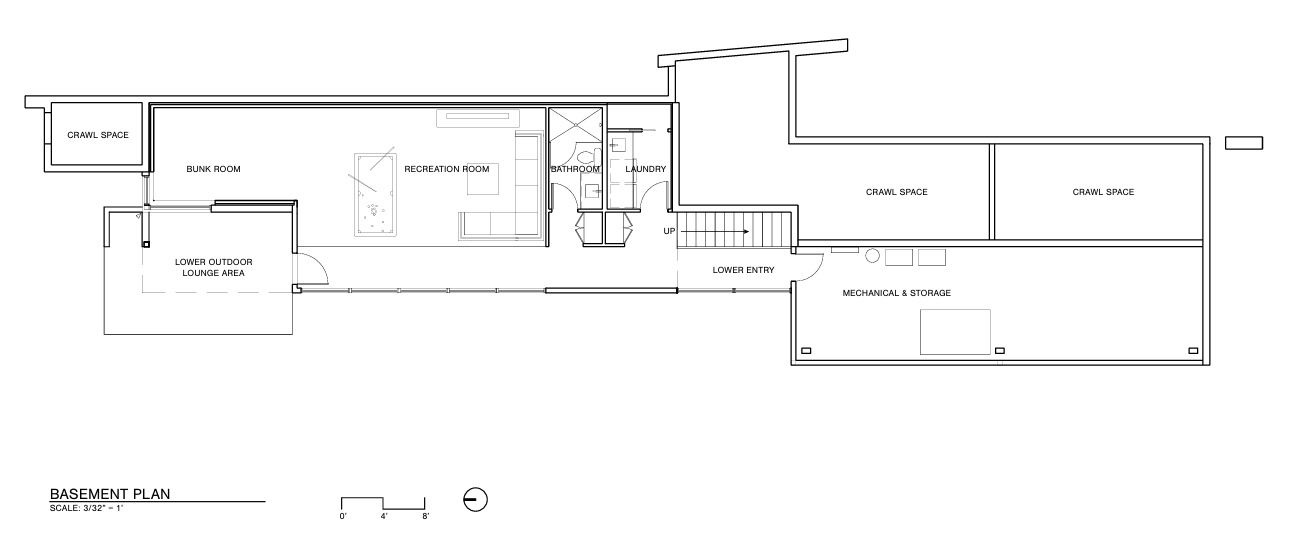Formada por un terreno empinado, fuertes vientos y vistas abiertas, esta residencia en la ladera de la montaña está diseñada para reunir a generaciones en un entorno cálido y contemporáneo.