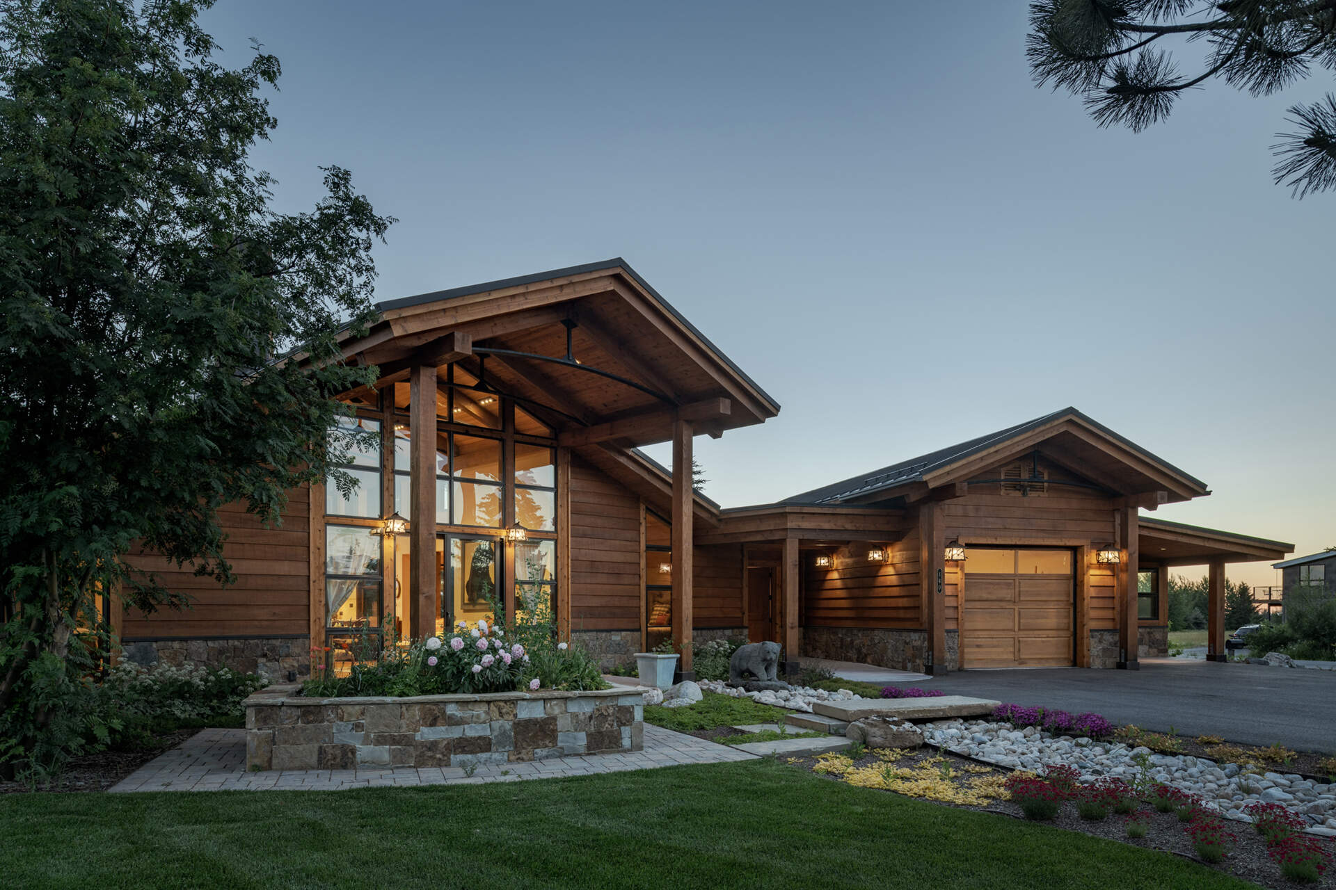 Ward + Blake Architects preserved the original post-and-beam structure while creating a whimsical, light-filled home with playful details, radiant floors, and stunning mountain views.