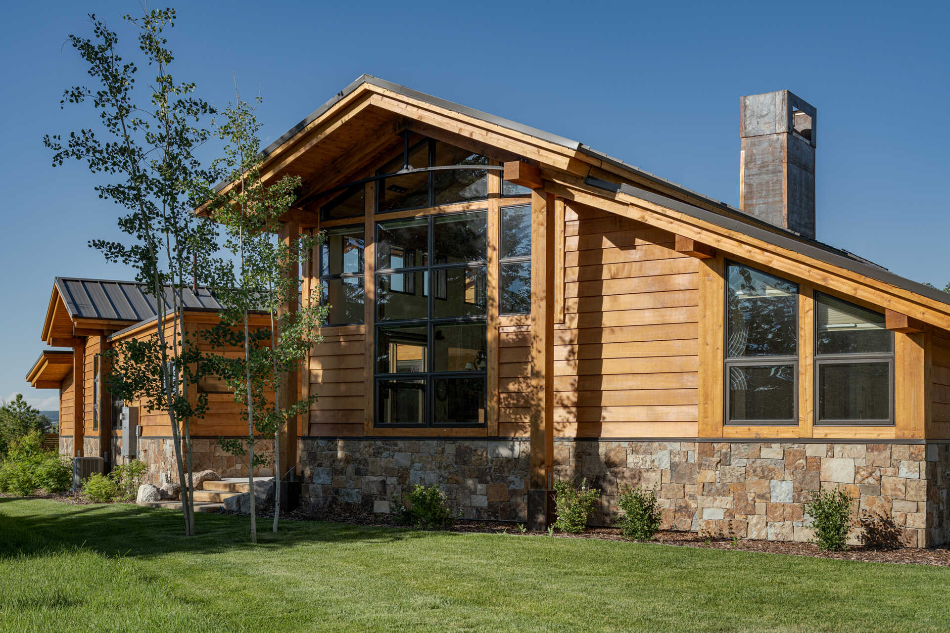 Ward + Blake Architects preserved the original post-and-beam structure while creating a whimsical, light-filled home with playful details, radiant floors, and stunning mountain views.