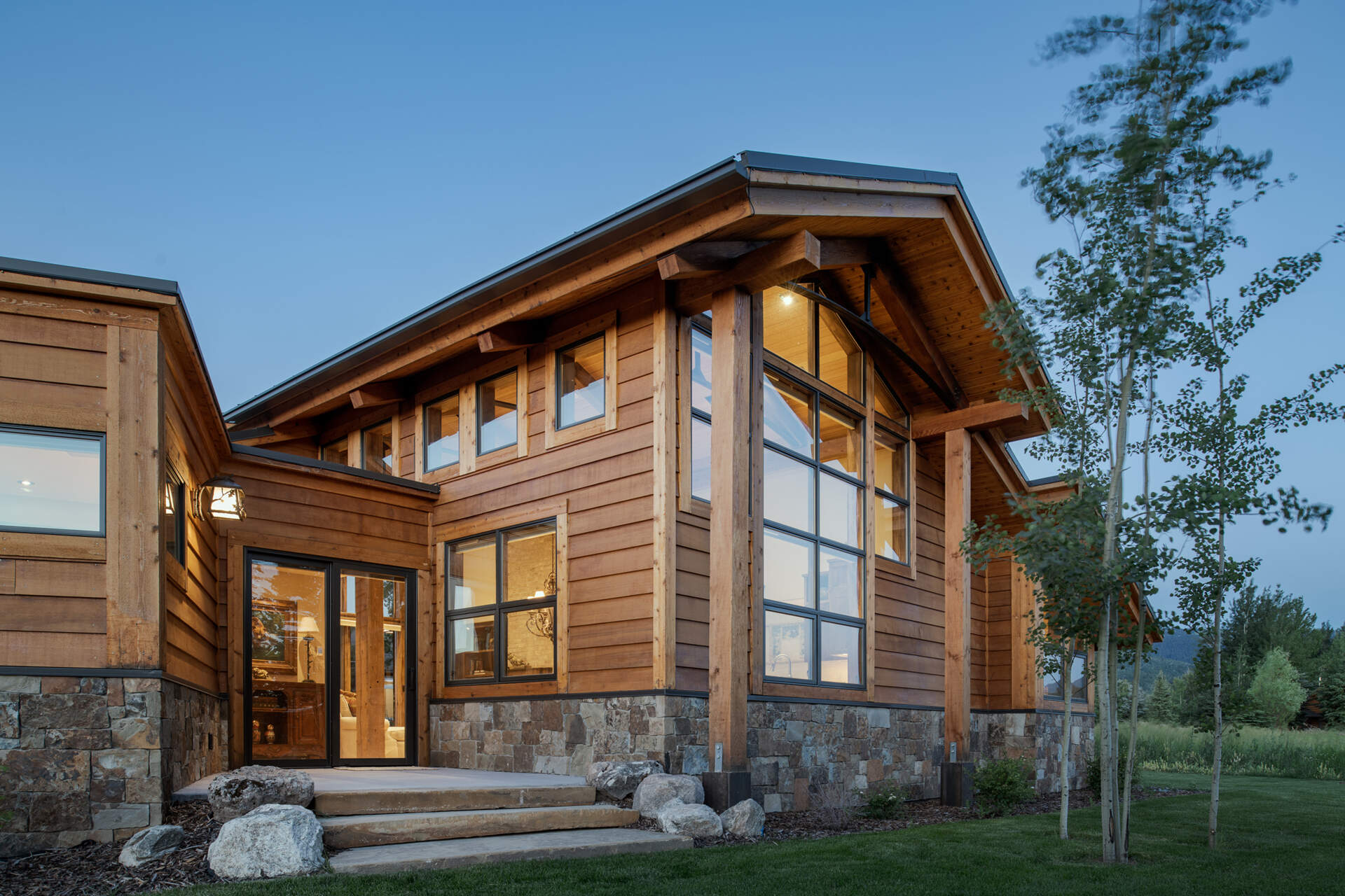Ward + Blake Architects preserved the original post-and-beam structure while creating a whimsical, light-filled home with playful details, radiant floors, and stunning mountain views.