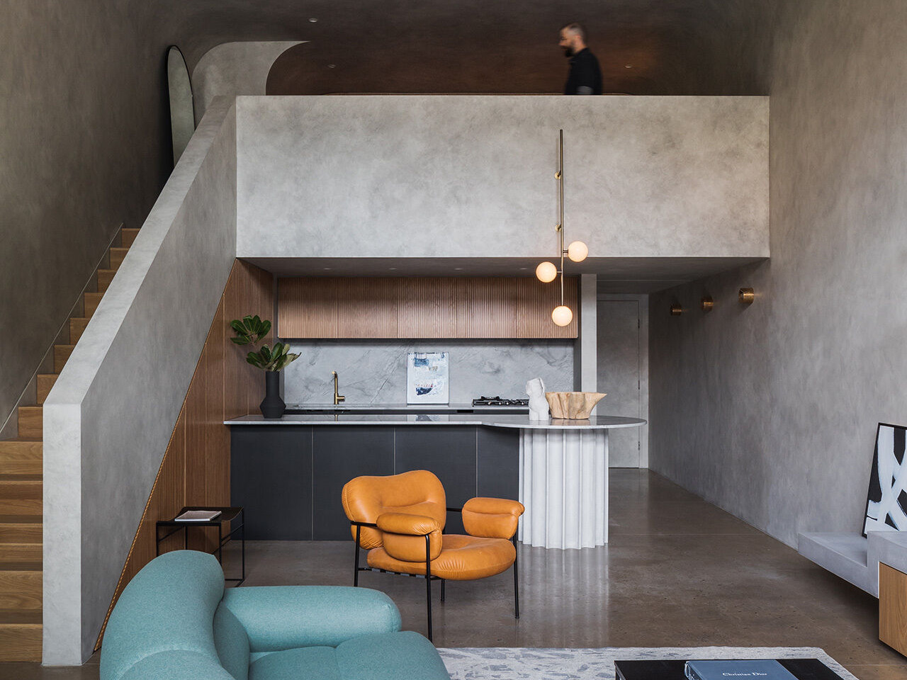 A dark and moody Sydney loft interior by Killing Matt Woods, designed for two creative professionals who wanted a space that feels architectural yet personal.