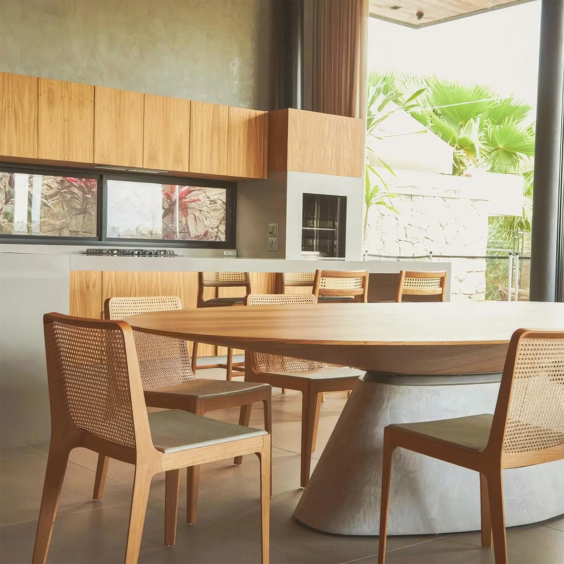 Lagos Dining Table by Mollde Equipe.