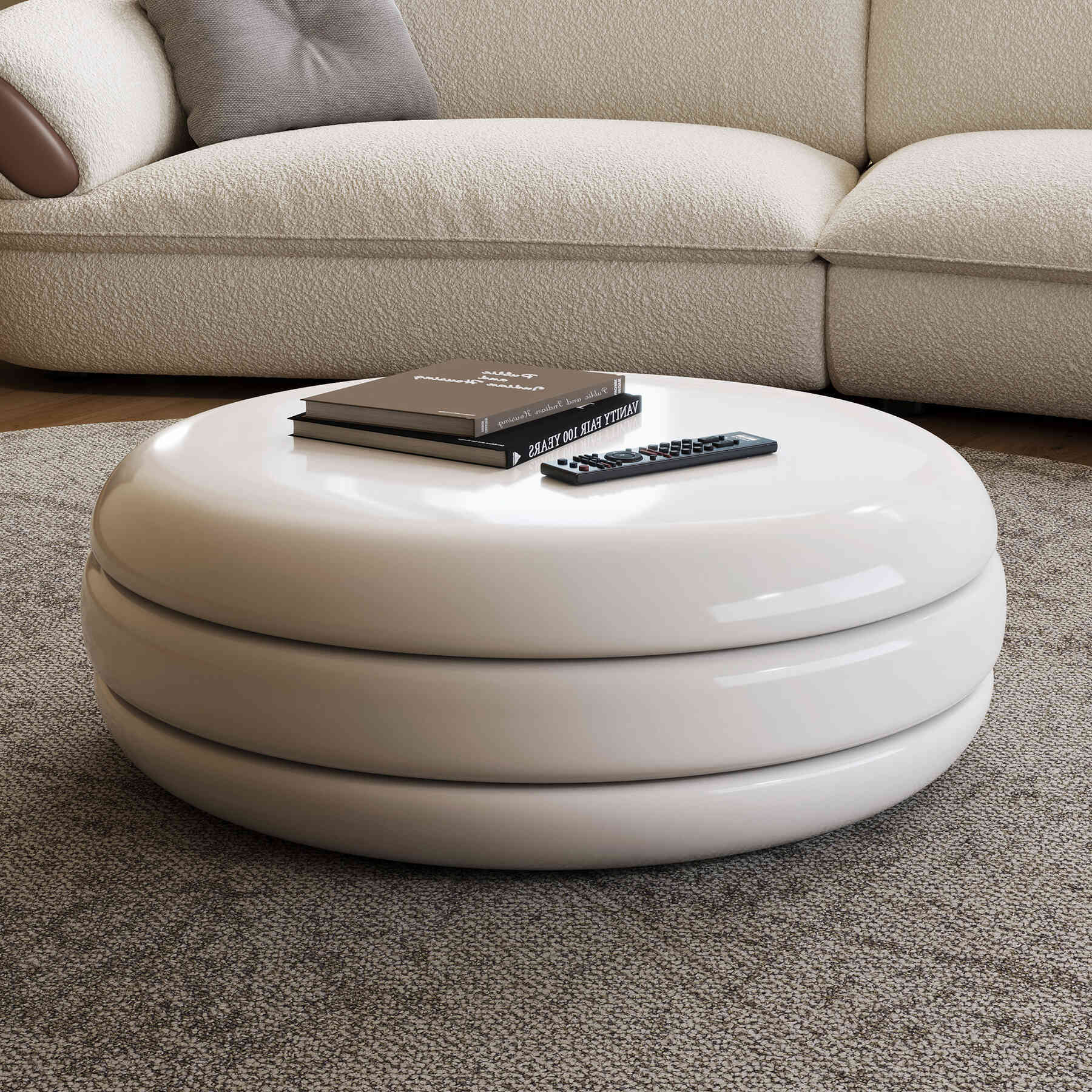 Macaroon Multifunctional Tea Table by Xiaobin Wu and Guoliang Wen