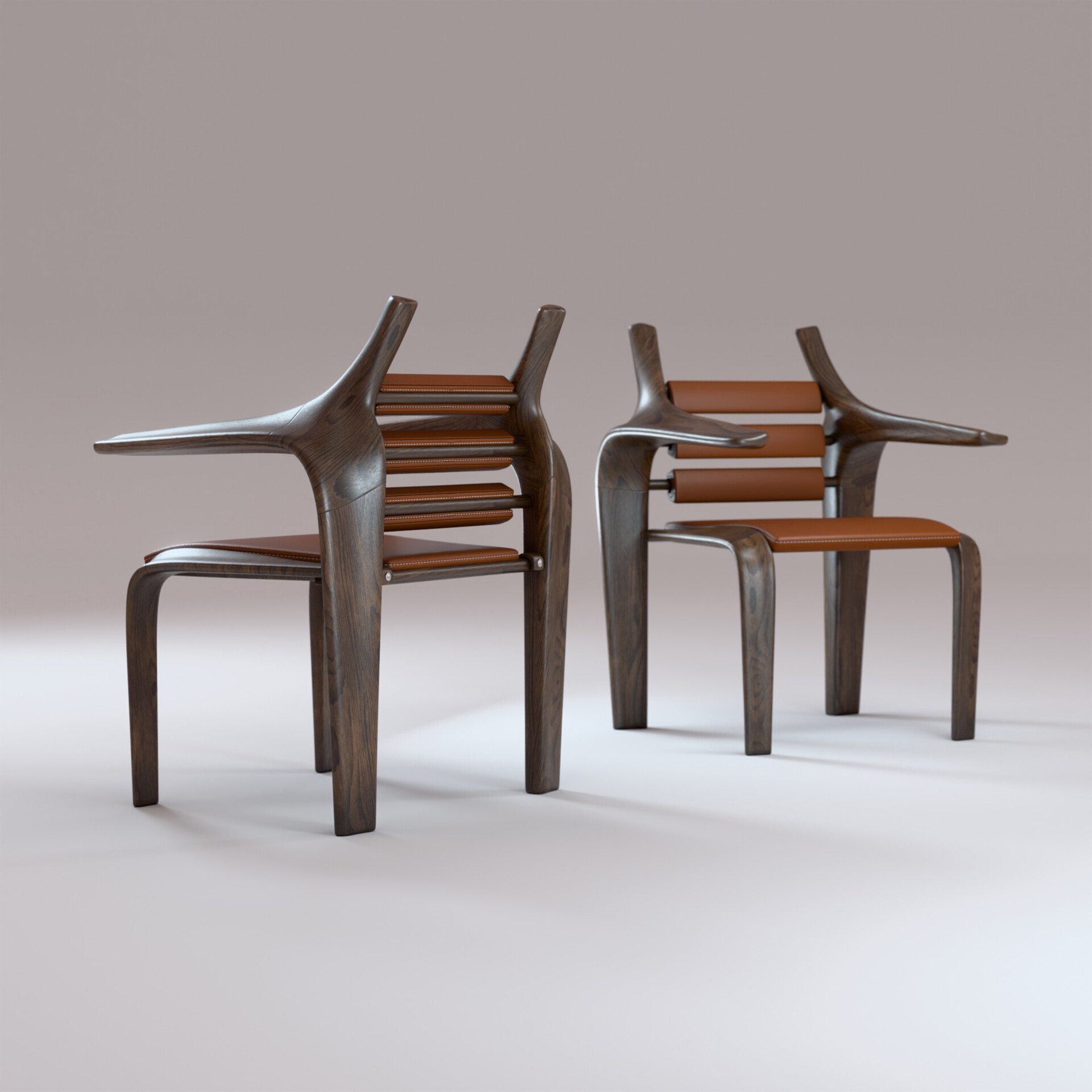 Ramesh Armchair by Sepideh Bayat and Mohammadali Nemati.