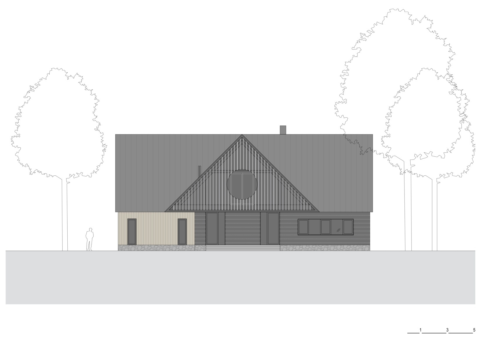 Mountain cottage plans highlight the balance of traditional rhythm and modern function.