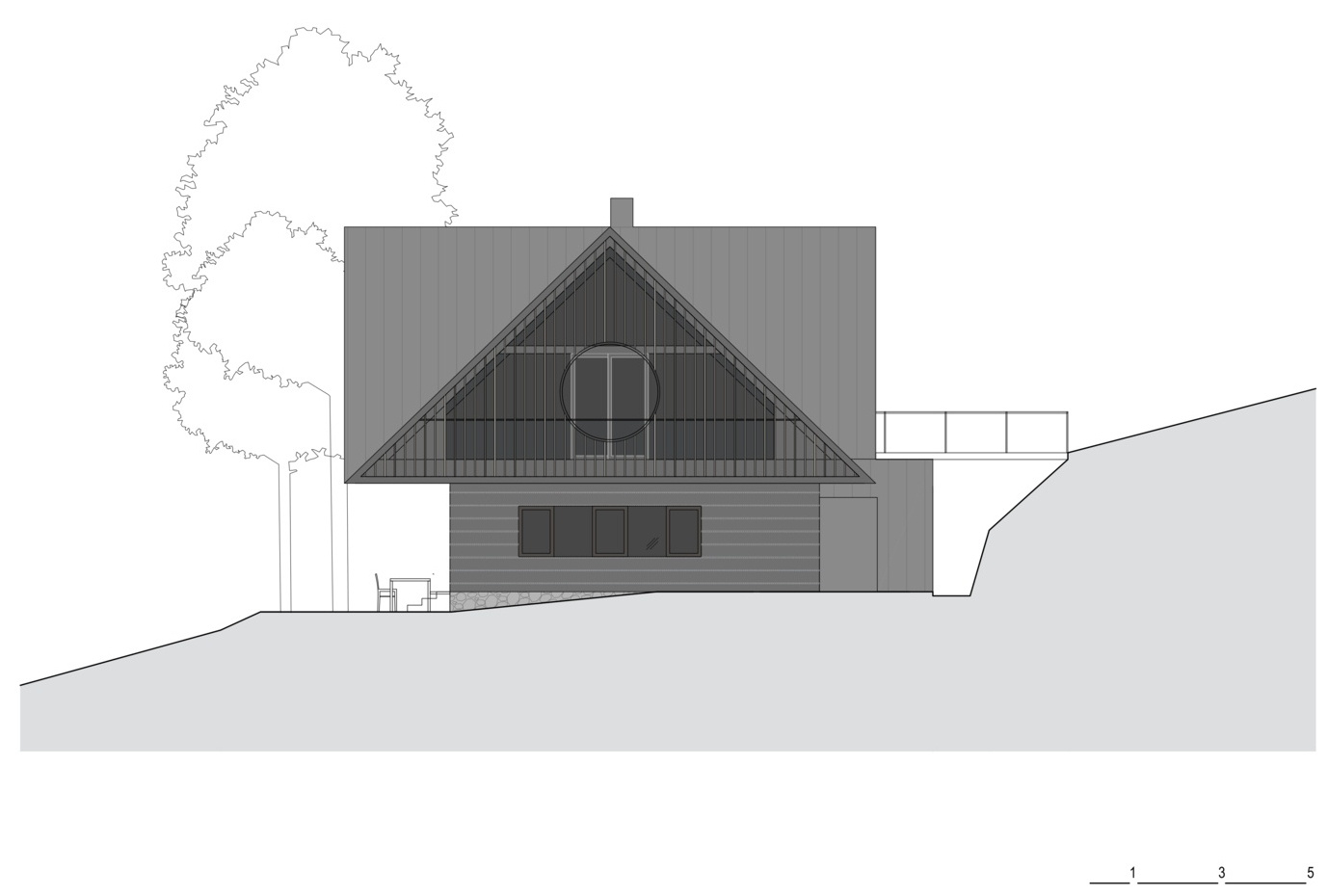 Mountain cottage plans highlight the balance of traditional rhythm and modern function.