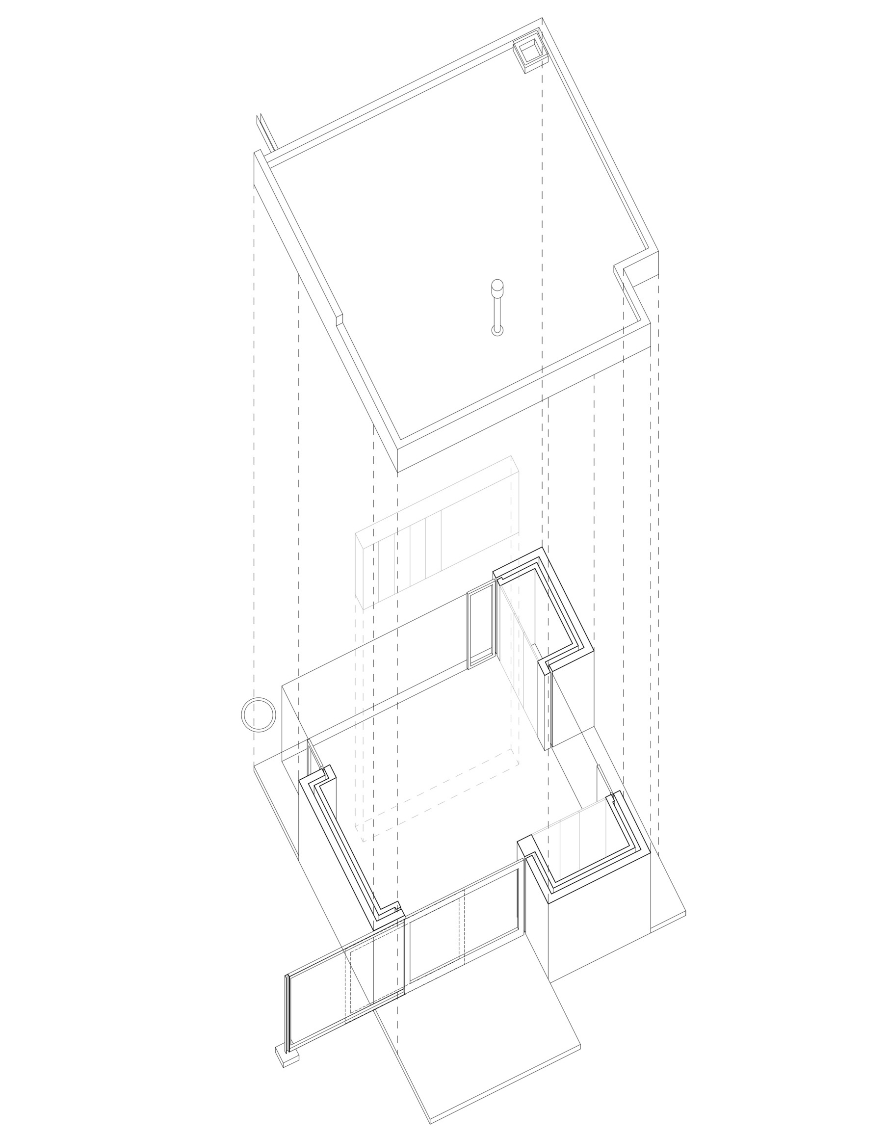 A small one bedroom concrete house on the edge of the Murska Sobota plain opens completely to the garden through sliding glass walls, exposed concrete and a fully flexible open plan.
