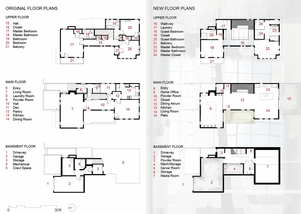 Architectural drawings and planning that balance historic preservation with modern layout changes.