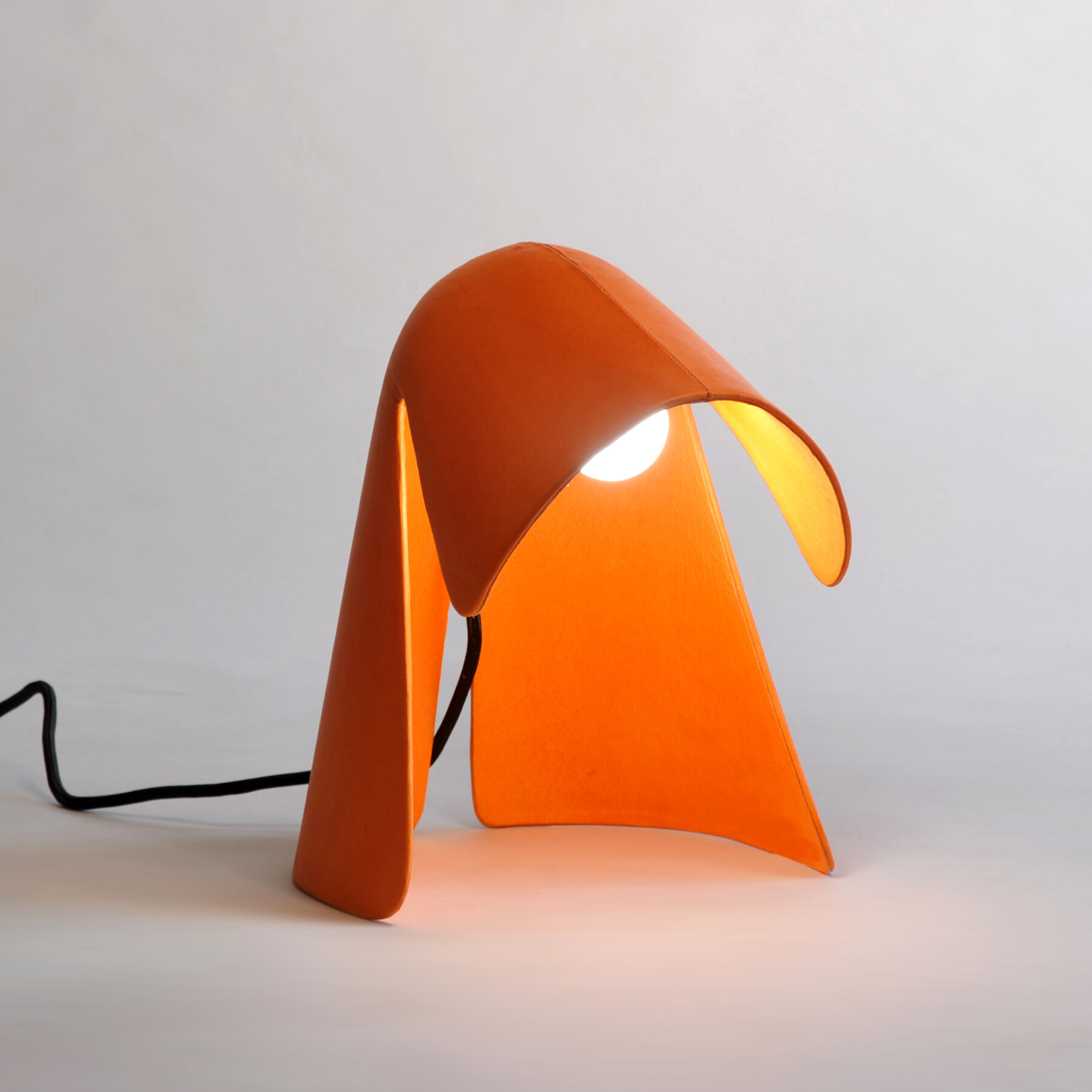 A modern table lamp.