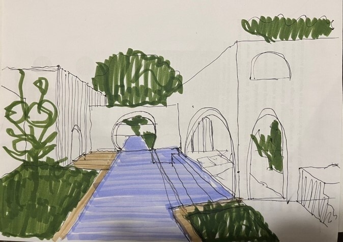 Eclipse House in Mérida, Mexico, is a striking exploration of geometry, light, and landscape. Designed by Etea and Ghostframe, the home features a dramatic double-height gallery, arch-lined walkways, circular openings that inspired its name, and lush gardens woven throughout the architecture.