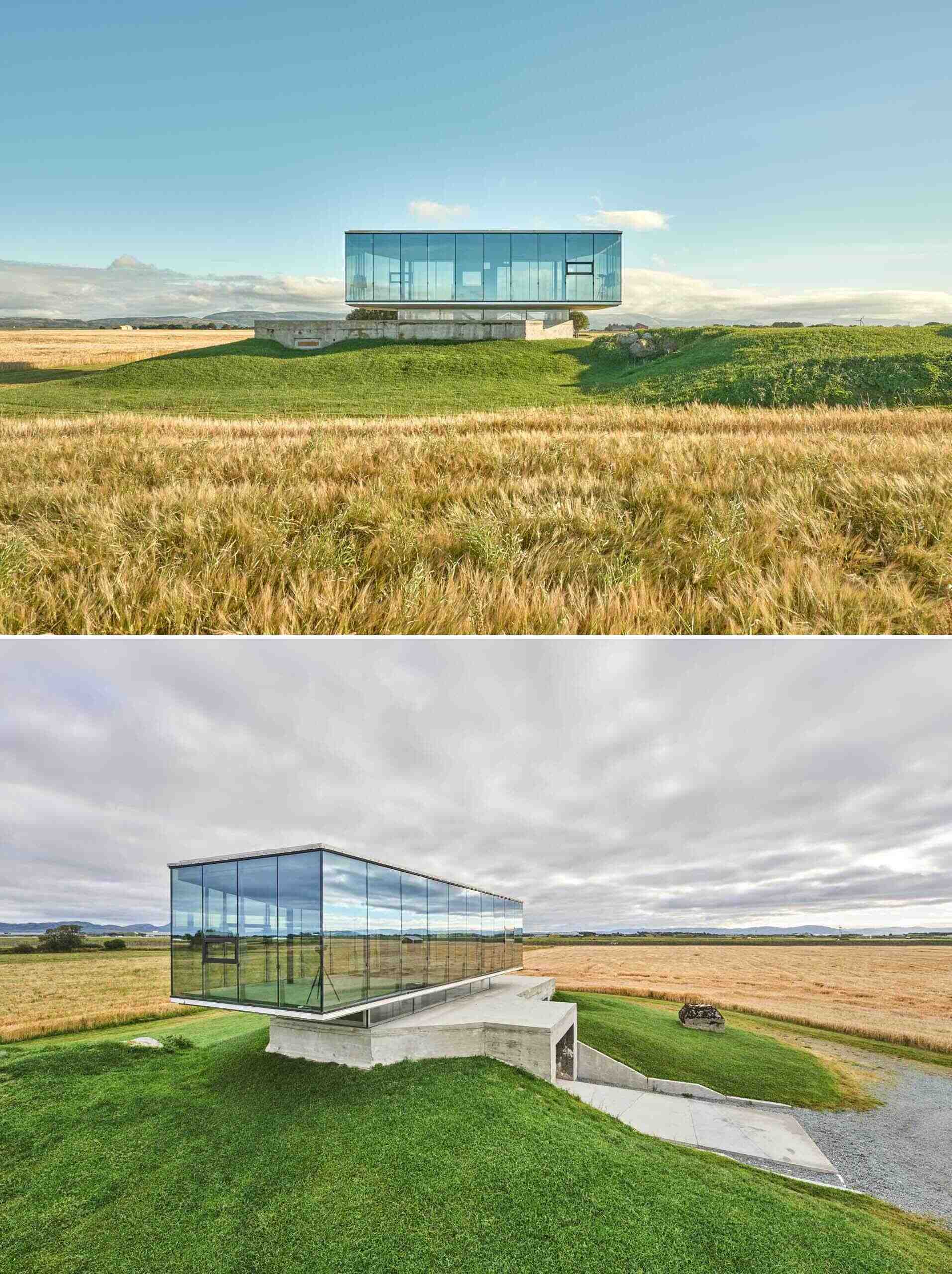 An abandoned military bunker in Fosen, Norway, has been transformed into a striking modern pavilion by ASAS arkitektur. Discover how concrete, glass, and panoramic views give this historic structure an entirely new purpose.