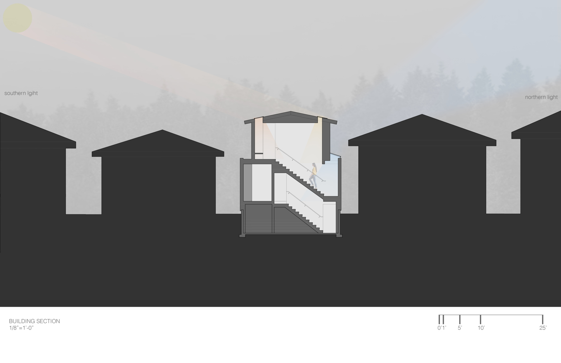 Floor plans and site drawings reveal the smart layout behind this compact yet spacious Seattle home.
