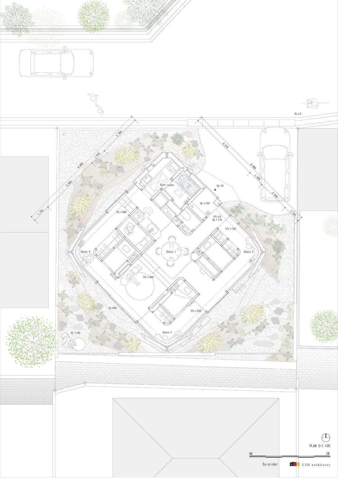 Discover how UID Architects transformed a simple family home into an extraordinary living space through innovative geometry, flexible planning, and striking architectural design.