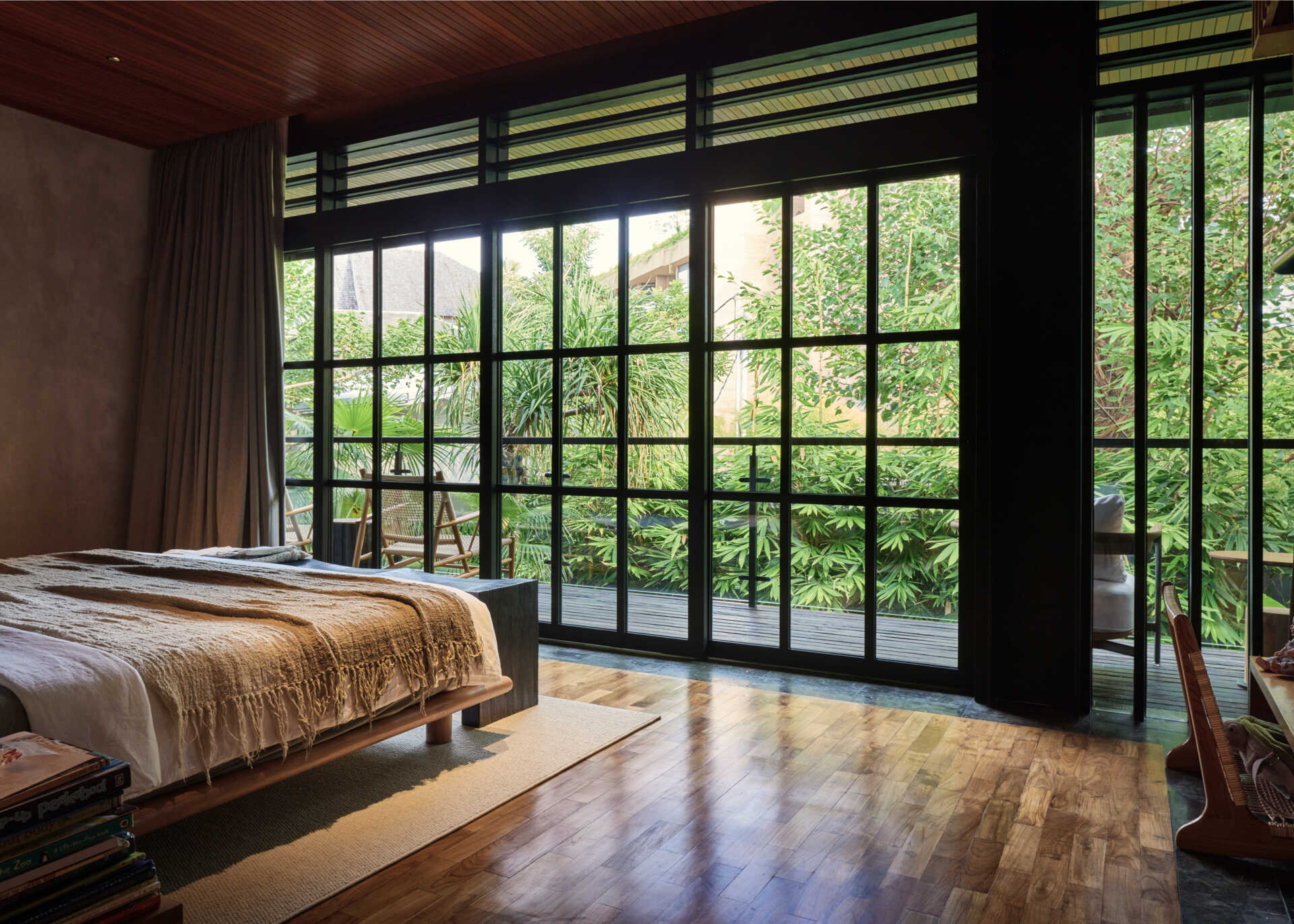Every bedroom in Villa Suki enjoys its own garden outlook, creating bright, private spaces throughout the upper floor.