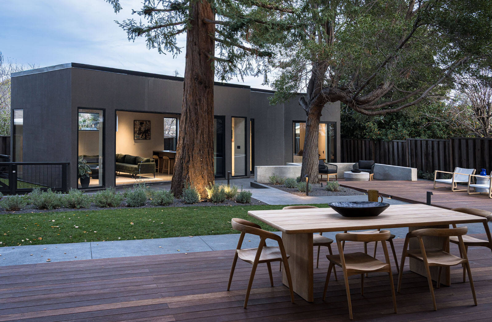 The home includes two additional living spaces that make it easy to accommodate changing family needs. A junior accessory dwelling unit provides room for extended family, while a detached accessory dwelling unit offers even more flexibility.