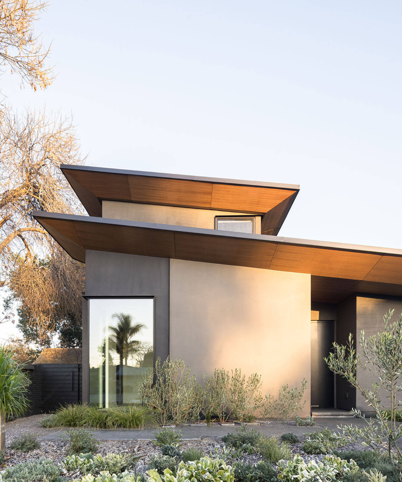 Explore a Silicon Valley home by Mahya Salehi Studio where an ancient courtyard concept transforms a compact California lot into a bright and welcoming family home.
