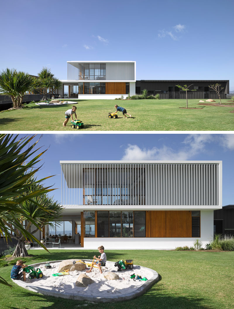A Queensland family home by Base Architecture pairs Mid-Century inspiration with bluestone, marble, timber and expansive views. Discover how Rocky balances openness, warmth and a strong connection to the landscape.