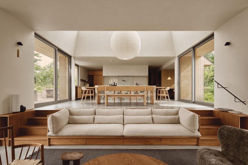 Step Inside A Secluded Island Home Designed Around Stone And Wood