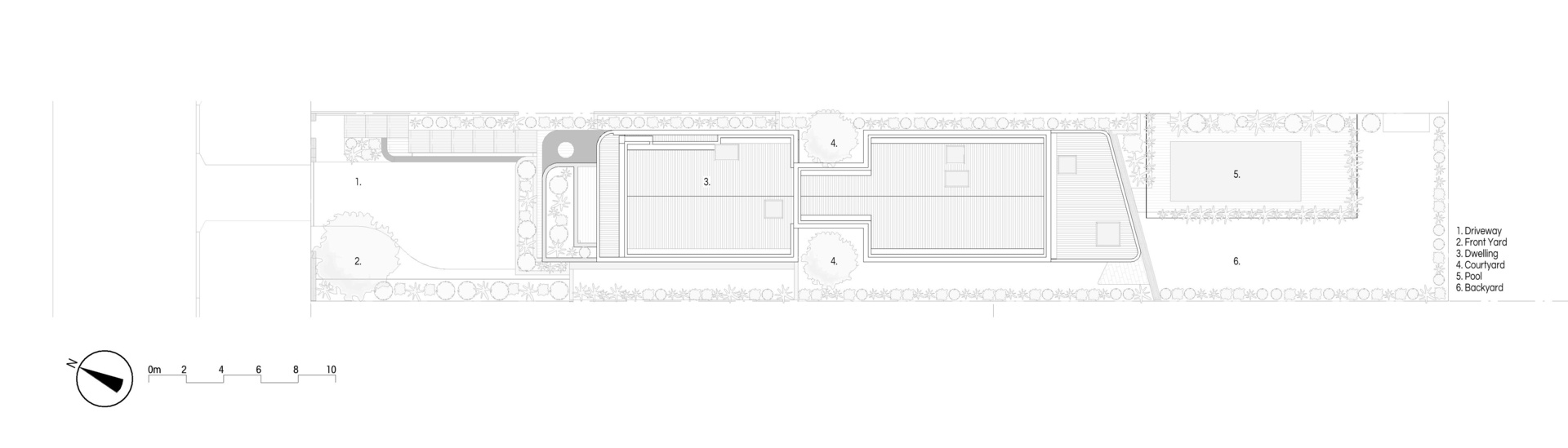 See the architectural sketches and drawings behind Sasso Nero by buck&simple, revealing the intersecting planes, skylights, garden views and spatial ideas that shaped this contemporary Seaforth residence.