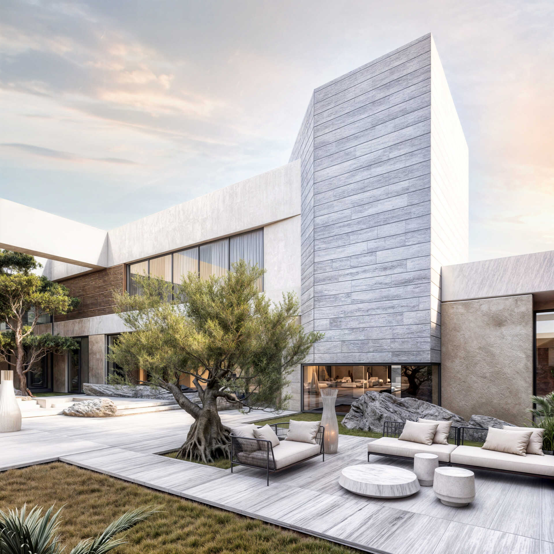 Greystone House by Ahmed Habib