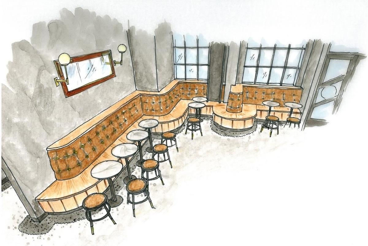 See how the original architectural drawings for Sightglass Coffee evolved into one of San Francisco's best-known café interiors, revealing the ideas behind the finished design.