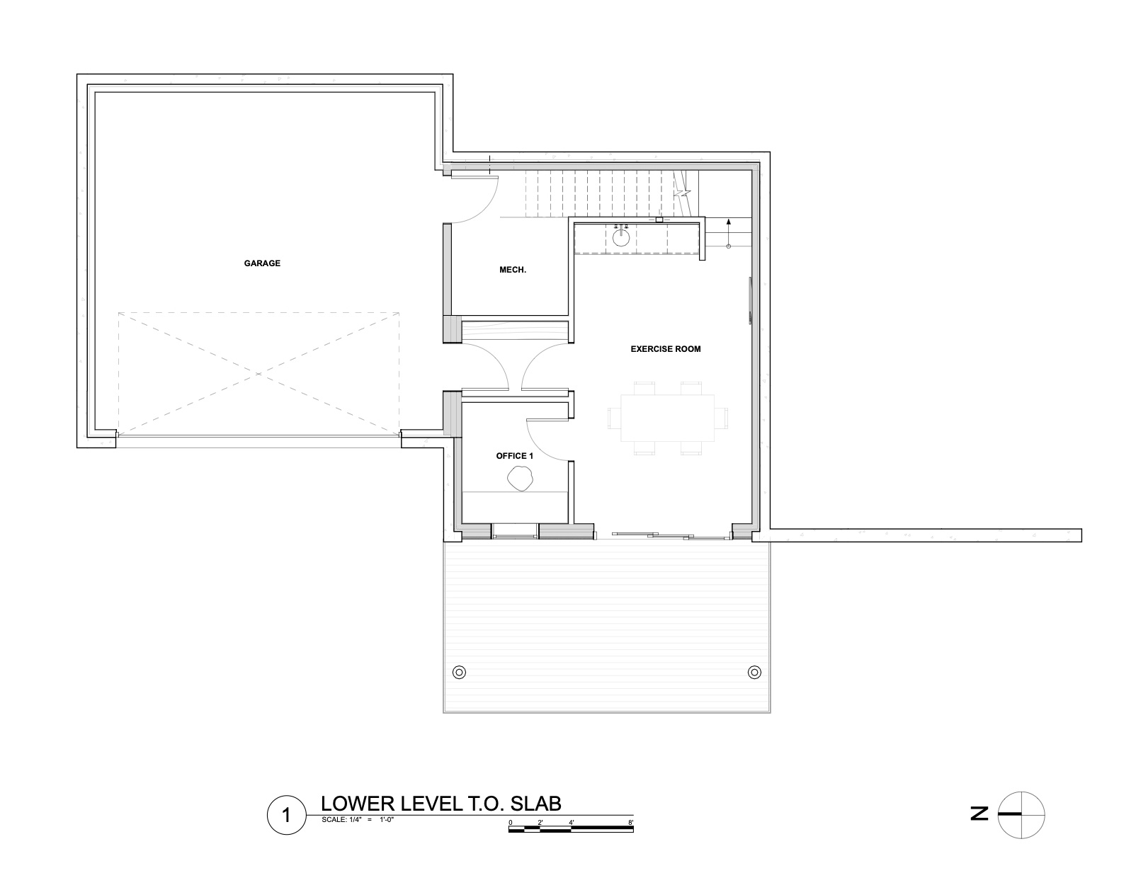 Explore the architectural drawings for the Milo House and see how its irregular volumes respond to the Vermont hillside, tree canopy and views toward the Adirondacks.