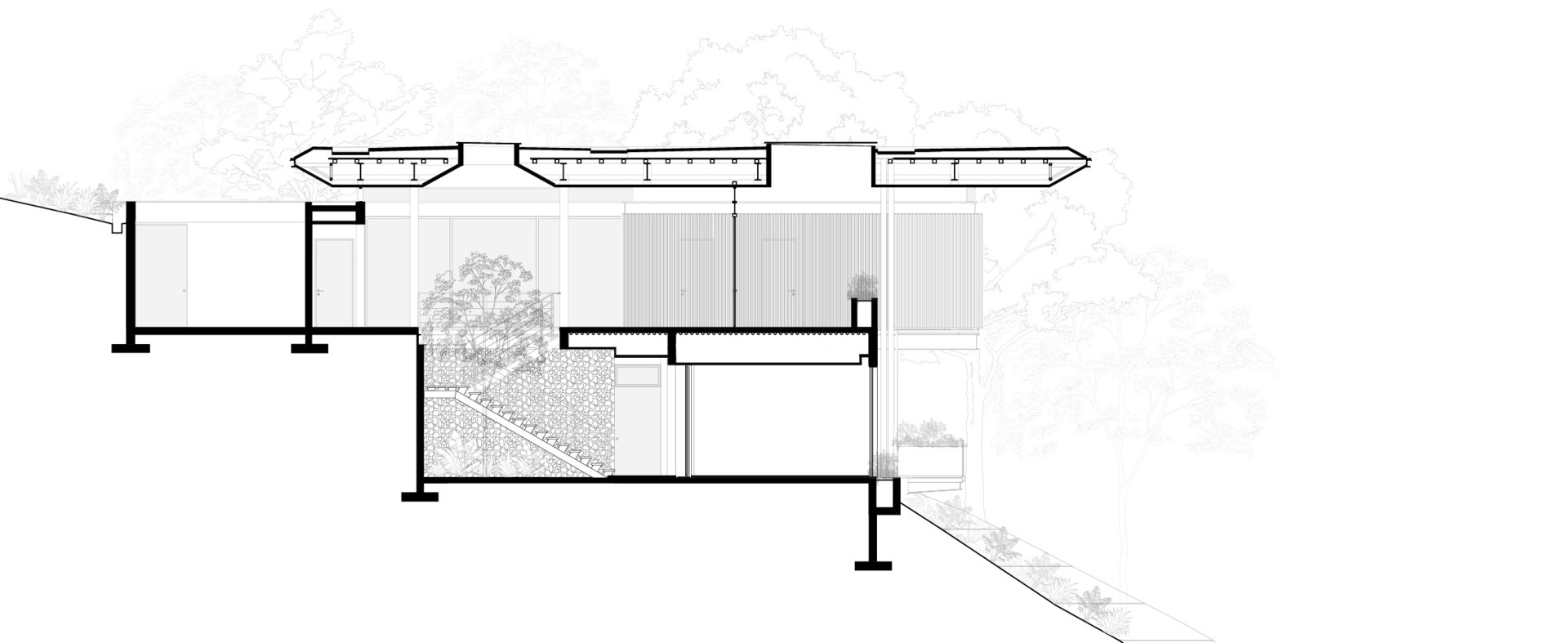 Explore the drawings behind Casa Akíga and see how Studio Saxe transformed a steep Costa Rican site into a layered modern home.