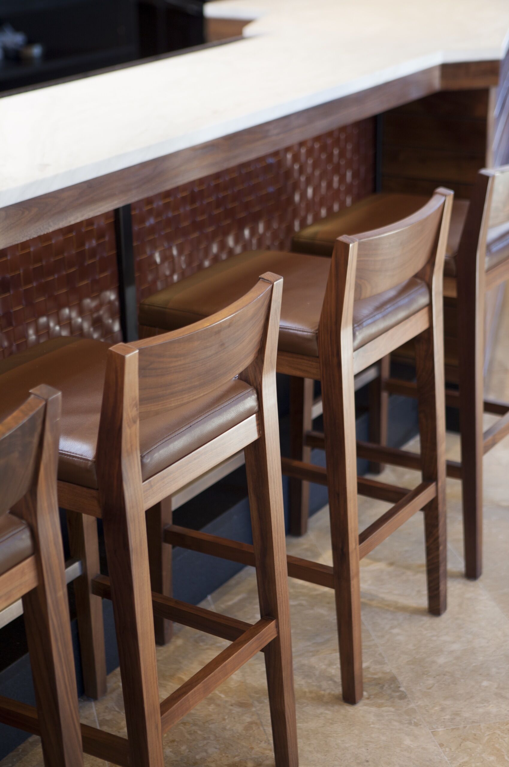 See how a former Sausalito ferry terminal was transformed into Barrel House Tavern while retaining historic features including expansive windows, cement plaster arches, and a reclaimed maple ceiling.