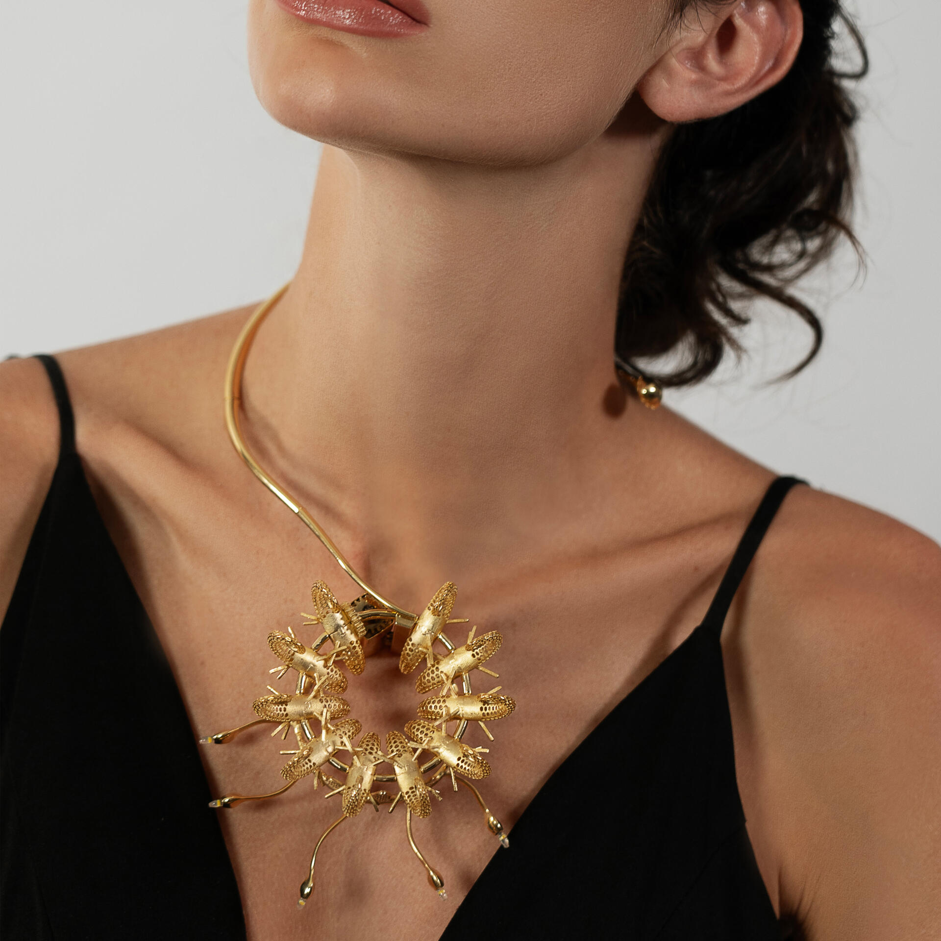 Secret of Eternity Necklace and Brooch by Esra Erciyes