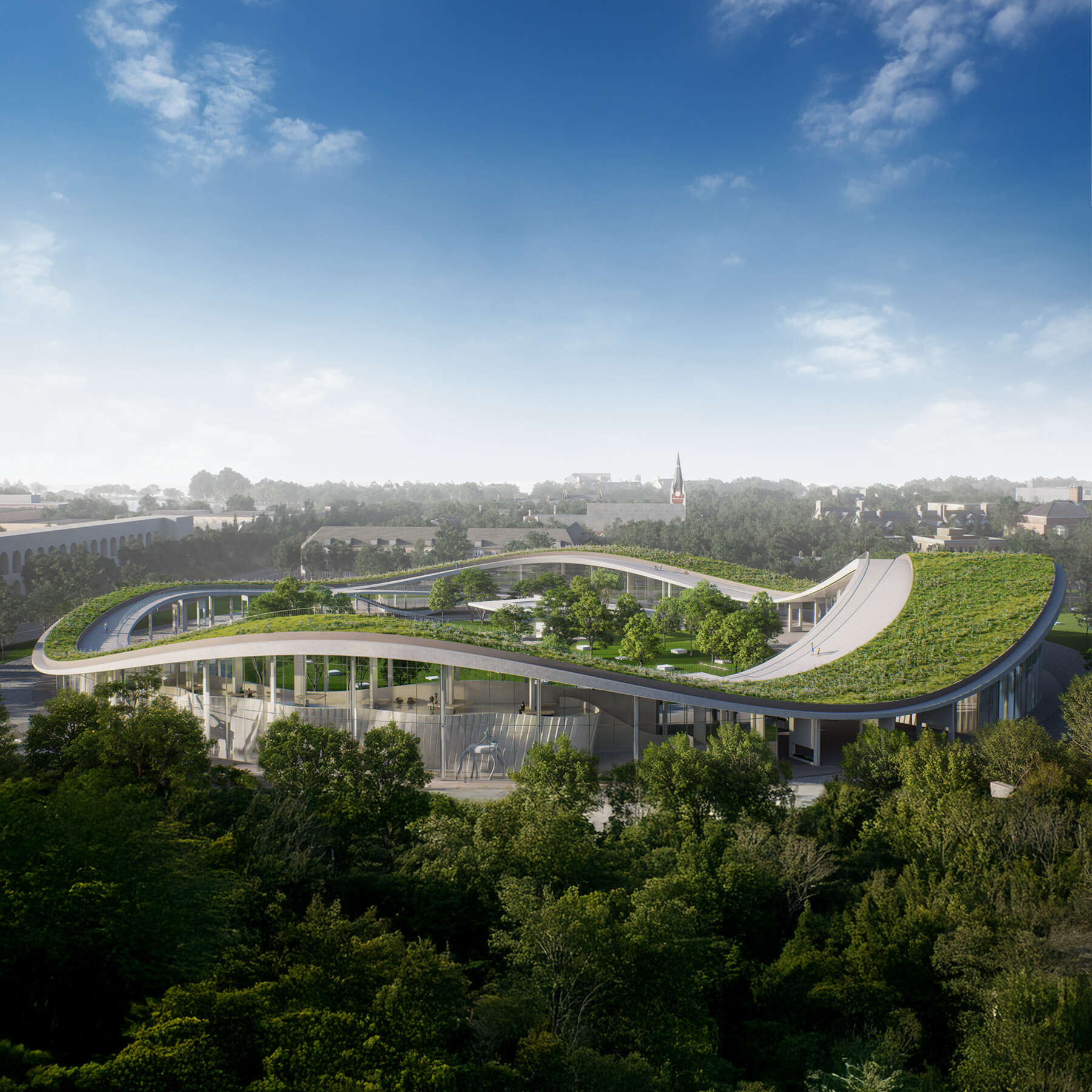 Aero Grove Community Cultural Center by Xinyun Li