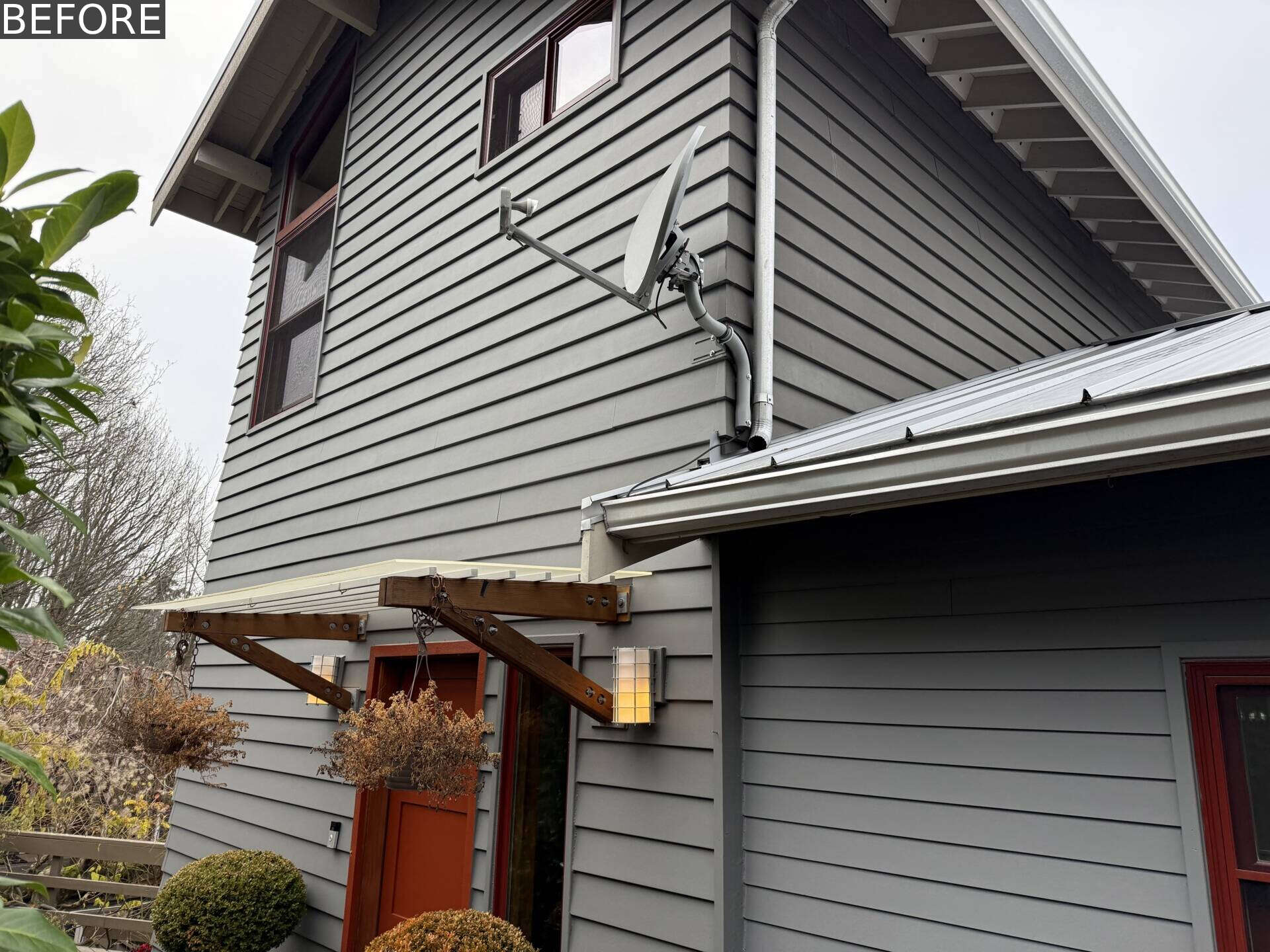 See Alki Lookout before its renovation, when the 1910 house had already been remodeled twice and its traditional interiors felt disconnected from both the homeowners’ style and its incredible West Seattle location.