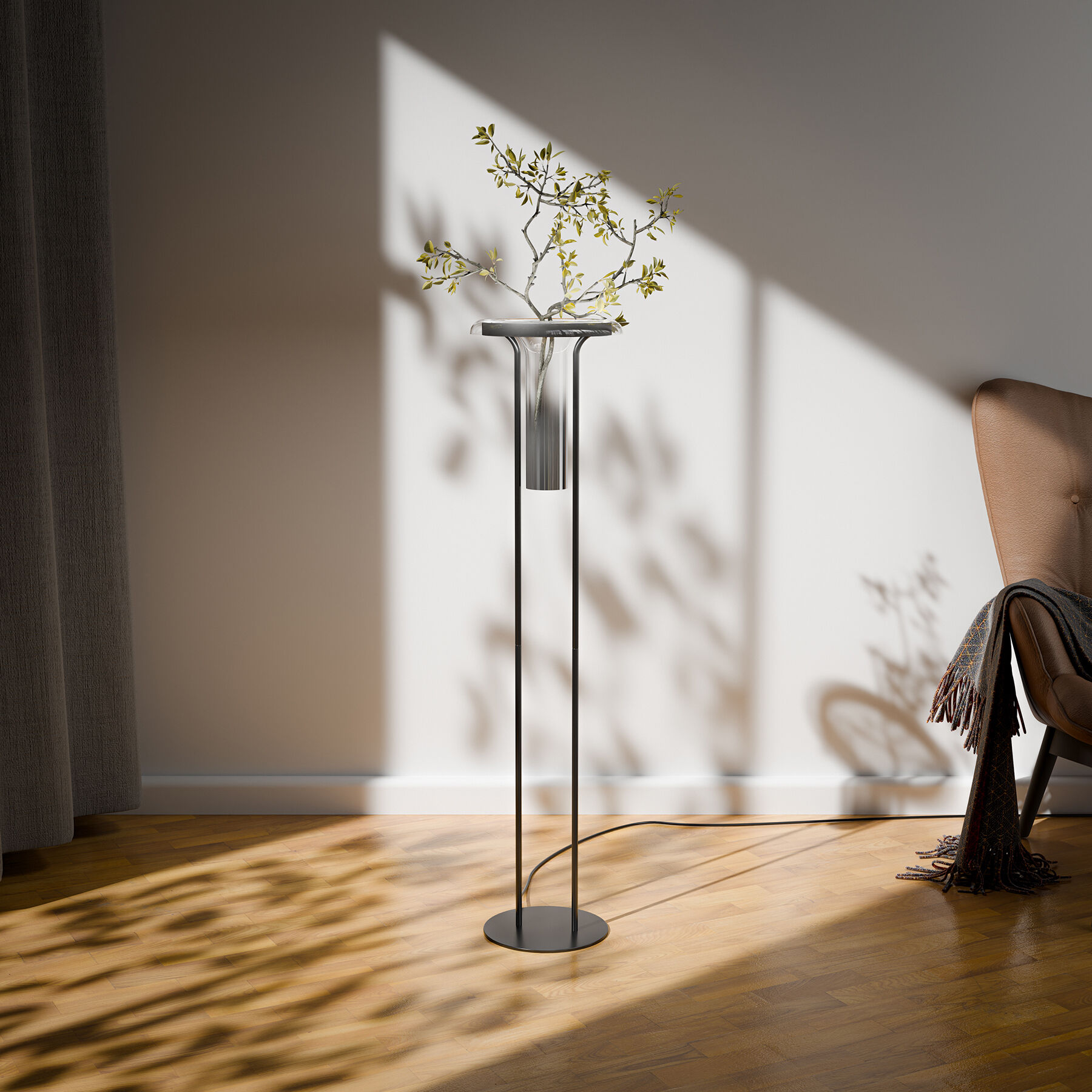 Ikebana Floor Lamp by Alexey Danilin.